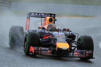 World © Octane Photographic Ltd. Saturday 23rd August 2014, Belgian GP, Spa-Francorchamps. Formula 1 Qualifying. Infiniti Red Bull Racing RB10 - Sebastian Vettel. Digital Ref: 1084LB1D0010