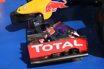 World © Octane Photographic Ltd. Saturday 23rd August 2014, Belgian GP, Spa-Francorchamps. Formula 1 Qualifying Parc Ferme. Infiniti Red Bull Racing RB10 - Sebastian Vettel. Digital Ref: 1085LB1D0214