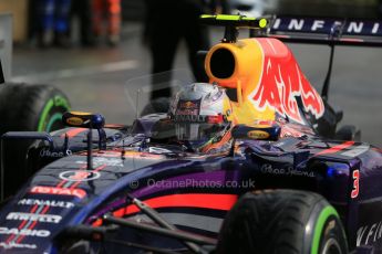 World © Octane Photographic Ltd. Saturday 23rd August 2014, Belgian GP, Spa-Francorchamps. - Formula 1 Qualifying Parc Ferme. Infiniti Red Bull Racing RB10 – Daniel Ricciardo. Digital Ref: 1085LB1D0218