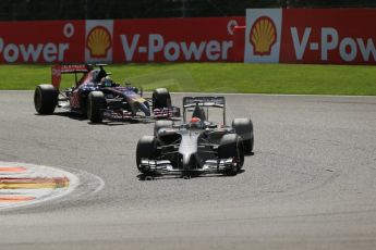 World © Octane Photographic Ltd. Sunday 24th August 2014, Belgian GP, Spa-Francorchamps. - Formula 1 Race. Sauber C33 – Adrian Sutil. Digital Ref: 1090LB1D1954