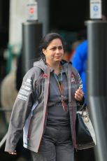 World © Octane Photographic Ltd. Sunday 24th August 2014, Belgian GP, Spa-Francorchamps. - Formula 1 Paddock. Sauber Team Principle – Monisha Kaltenborn. Digital Ref: 1088LB1D1360