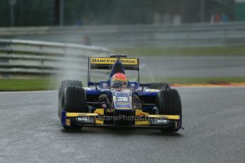 World © Octane Photographic Ltd. Friday Saturday 23rd August 2014. GP2 Race 1 – Belgian GP, Spa-Francorchamps. Felipe Nasr - Carlin. Digital Ref : 1086LB1D0658