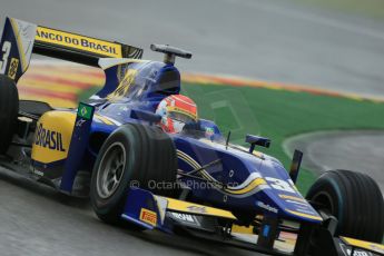 World © Octane Photographic Ltd. Friday Saturday 23rd August 2014. GP2 Race 1 – Belgian GP, Spa-Francorchamps. Felipe Nasr - Carlin. Digital Ref : 1086LB1D0717