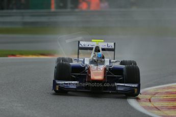 World © Octane Photographic Ltd. Friday Saturday 23rd August 2014. GP2 Race 1 – Belgian GP, Spa-Francorchamps. Johnny Cecotto - Trident. Digital Ref : 1086LB1D0783