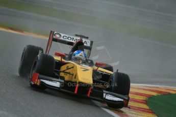 World © Octane Photographic Ltd. Friday Saturday 23rd August 2014. GP2 Race 1 – Belgian GP, Spa-Francorchamps. Jolyon Palmer – DAMS. Digital Ref : 1086LB1D0822