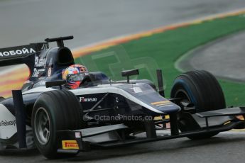 World © Octane Photographic Ltd.  Saturday 23rd August 2014. GP2 Race 1 – Belgian GP, Spa-Francorchamps. Mitch Evans - RT Russian Time. Digital Ref : 1086LB1D0914