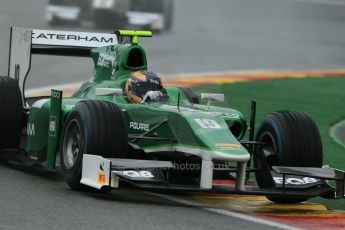 World © Octane Photographic Ltd. Friday Saturday 23rd August 2014. GP2 Race 1 – Belgian GP, Spa-Francorchamps. Tom Dillmann - EQ8 Caterham Racing. Digital Ref : 1086LB1D0919