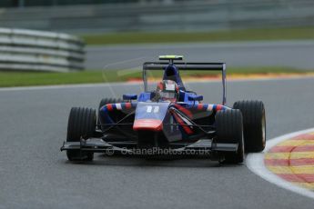 World © Octane Photographic Ltd. Saturday 23rd August 2014. GP3 Race 1 Session, Belgian GP, Spa-Francorchamps. Emil Bernstorff - Carlin. Digital Ref : 1081LB1D0958