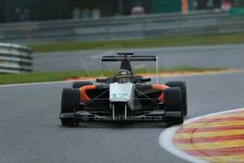 World © Octane Photographic Ltd. Saturday 23rd August 2014. GP3 Race 1 Session, Belgian GP, Spa-Francorchamps. Sebastian Balthasar - Hilmer Motorsport. Digital Ref : 1081LB1D1027