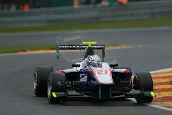 World © Octane Photographic Ltd. Saturday 23rd August 2014. GP3 Race 1 Session, Belgian GP, Spa-Francorchamps. Matheo Tuscher - Jenzer Motorsport. Digital Ref : 1081LB1D1190