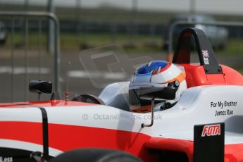 World © Octane Photographic Ltd. Cooper Tyres British Formula 3 (F3). Rockingham - Qualifying, Sunday 4th May 2014. Dallara F312 Mercedes HWA – Matt Rao - Fortec Motorsports. Digital Ref : 0920lb1d1461