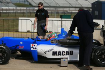 Formula 3 (F3). Rockingham - Qualifying, Sunday 4th May 2014. Dallara F312 Mercedes HWA – Andy Chang - Double R Racing. Digital Ref : 0920lb1d1505