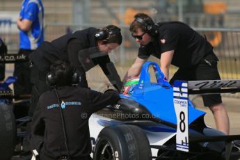 Formula 3 (F3). Rockingham - Qualifying, Sunday 4th May 2014. Dallara F312 Mercedes HWA – Andy Chang - Double R Racing. Digital Ref : 0920lb1d1510