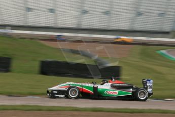 World © Octane Photographic Ltd. Cooper Tyres British Formula 3 (F3). Rockingham - Qualifying, Sunday 4th May 2014. Dallara F312 Mercedes HWA – Sam Macleod - Fortec Motorsports. Digital Ref : 0920lb1d1584