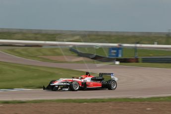 World © Octane Photographic Ltd. Cooper Tyres British Formula 3 (F3). Rockingham - Qualifying, Sunday 4th May 2014. Dallara F312 Mercedes HWA - Hong Wei "Martin" Cao - Fortec Motorsports. Digital Ref : 0920lb1d1599