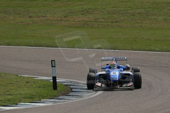 World © Octane Photographic Ltd. Cooper Tyres British Formula 3 (F3). Rockingham - Qualifying, Sunday 4th May 2014. Dallara F312 Mercedes HWA – Andy Chang - Double R Racing. Digital Ref : 0920lb1d1663