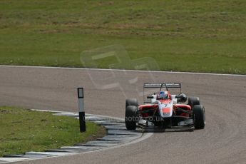 World © Octane Photographic Ltd. Cooper Tyres British Formula 3 (F3). Rockingham - Qualifying, Sunday 4th May 2014. Dallara F312 Mercedes HWA – Matt Rao - Fortec Motorsports. Digital Ref : 0920lb1d1671