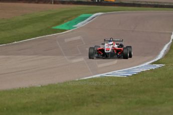 World © Octane Photographic Ltd. Cooper Tyres British Formula 3 (F3). Rockingham - Qualifying, Sunday 4th May 2014. Dallara F312 Mercedes HWA – Matt Rao - Fortec Motorsports. Digital Ref : 0920lb1d1683