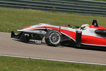 World © Octane Photographic Ltd. Cooper Tyres British Formula 3 (F3). Rockingham - Qualifying, Sunday 4th May 2014. Dallara F312 Mercedes HWA – Matt Rao - Fortec Motorsports. Digital Ref : 0920lb1d1692