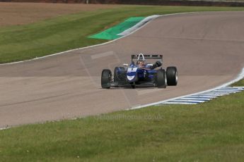 World © Octane Photographic Ltd. Cooper Tyres British Formula 3 (F3). Rockingham - Qualifying, Sunday 4th May 2014. Dallara F310 Volkswagen - Peter Li Zhi Cong - Carlin. Digital Ref : 0920lb1d1706