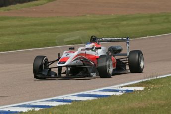World © Octane Photographic Ltd. Cooper Tyres British Formula 3 (F3). Rockingham - Qualifying, Sunday 4th May 2014. Dallara F312 Mercedes HWA – Matt Rao - Fortec Motorsports. Digital Ref : 0920lb1d1719