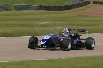 World © Octane Photographic Ltd. Cooper Tyres British Formula 3 (F3). Rockingham - Qualifying, Sunday 4th May 2014. Dallara F310 Volkswagen - Peter Li Zhi Cong - Carlin. Digital Ref : 0920lb1d1858