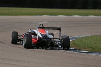 World © Octane Photographic Ltd. Cooper Tyres British Formula 3 (F3). Rockingham - Qualifying, Sunday 4th May 2014. Dallara F312 Mercedes HWA - Hong Wei "Martin" Cao - Fortec Motorsports. Digital Ref : 0920lb1d1875
