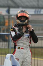 World © Octane Photographic Ltd. Cooper Tyres British Formula 3 (F3). Rockingham - Race, Sunday 4th May 2014. Dallara F310 Volkswagen - Peter Li Zhi Cong - Carlin. Digital Ref : 0921lb1d1943