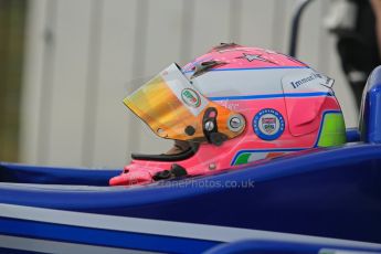 World © Octane Photographic Ltd. Cooper Tyres British Formula 3 (F3). Rockingham - Race, Sunday 4th May 2014. Dallara F310 Volkswagen – Alice Powell – Carlin. Digital Ref : 0921lb1d1958