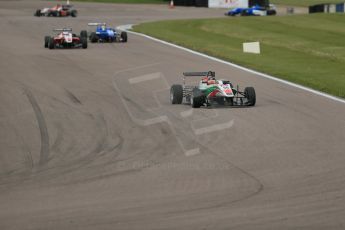 World © Octane Photographic Ltd. Cooper Tyres British Formula 3 (F3). Rockingham - Race, Sunday 4th May 2014. Dallara F312 Mercedes HWA – Sam Macleod – Fortec Motorsports. Digital Ref : 0921lb1d2020