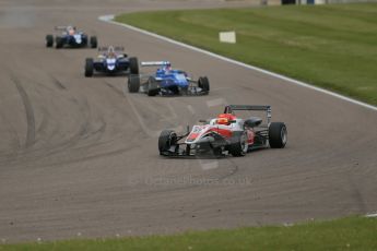 World © Octane Photographic Ltd. Cooper Tyres British Formula 3 (F3). Rockingham - Race, Sunday 4th May 2014. Dallara F312 Mercedes HWA - Hong Wei “Martin” Cao – Fortec Motorsports. Digital Ref : 0921lb1d2039