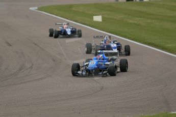 World © Octane Photographic Ltd. Cooper Tyres British Formula 3 (F3). Rockingham - Race, Sunday 4th May 2014. Dallara F308 Mercedes HWA – Camren Kaminsky – Double R Racing. Digital Ref : 0921lb1d2042