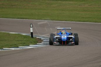 World © Octane Photographic Ltd. Cooper Tyres British Formula 3 (F3). Rockingham - Race, Sunday 4th May 2014.  Dallara F312 Mercedes HWA – Andy Chang – Double R Racing. Digital Ref : 0921lb1d2127