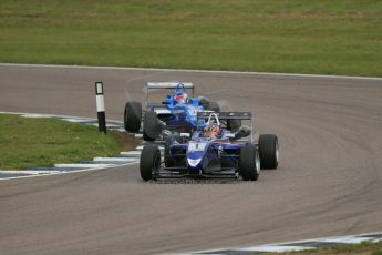 World © Octane Photographic Ltd. Cooper Tyres British Formula 3 (F3). Rockingham - Race, Sunday 4th May 2014. Dallara F310 Volkswagen - Peter Li Zhi Cong - Carlin. Digital Ref : 0921lb1d2139
