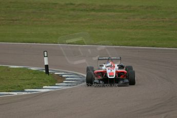 World © Octane Photographic Ltd. Cooper Tyres British Formula 3 (F3). Rockingham - Race, Sunday 4th May 2014. Dallara F312 Mercedes HWA – Matt Rao – Fortec Motorsports. Digital Ref : 0921lb1d2146