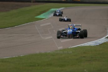 World © Octane Photographic Ltd. Cooper Tyres British Formula 3 (F3). Rockingham - Race, Sunday 4th May 2014.  Dallara F312 Mercedes HWA – Andy Chang – Double R Racing. Digital Ref : 0921lb1d2205