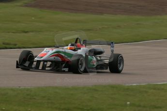 World © Octane Photographic Ltd. Cooper Tyres British Formula 3 (F3). Rockingham - Race, Sunday 4th May 2014. Dallara F312 Mercedes HWA – Sam MacLeod – Fortec Motorsports. Digital Ref : 0921lb1d2224