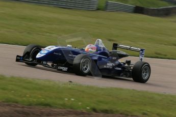 World © Octane Photographic Ltd. Cooper Tyres British Formula 3 (F3). Rockingham - Race, Sunday 4th May 2014. Dallara F310 Volkswagen – Alice Powell – Carlin. Digital Ref : 0921lb1d2287