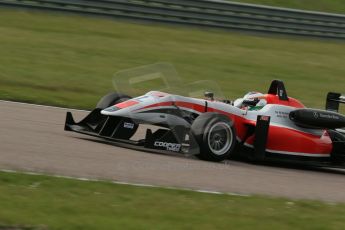 World © Octane Photographic Ltd. Cooper Tyres British Formula 3 (F3). Rockingham - Race, Sunday 4th May 2014. Dallara F312 Mercedes HWA – Matt Rao. Digital Ref : 0921lb1d2299