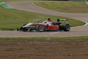 World © Octane Photographic Ltd. Cooper Tyres British Formula 3 (F3). Rockingham - Race, Sunday 4th May 2014. Dallara F312 Mercedes HWA – Matt Rao – Fortec Motorsports. Digital Ref : 0921lb1d2461