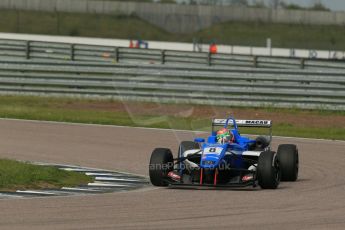 World © Octane Photographic Ltd. Cooper Tyres British Formula 3 (F3). Rockingham - Race, Sunday 4th May 2014.  Dallara F312 Mercedes HWA – Andy Chang – Double R Racing. Digital Ref : 0921lb1d2488