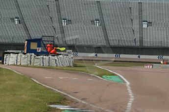World © Octane Photographic Ltd. Cooper Tyres British Formula 3 (F3). Rockingham - Safety car deployed. Digital Ref : 0921lb1d2571