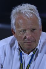 World © Octane Photographic Ltd. Thursday 3rd July 2014. FIA F1 Press Conference with Race Director Charlie Whiting. Digital Ref: 1007LB1D6734