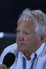 World © Octane Photographic Ltd. Thursday 3rd July 2014. FIA F1 Press Conference with Race Director Charlie Whiting. Digital Ref: 1007LB1D6757