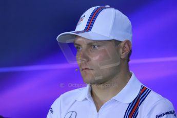 World © Octane Photographic Ltd. Thursday 3rd July 2014. FIA F1 Press Conference, Silverstone, UK. Williams Martini Racing – Valtteri Bottas Digital Ref: 1006LB1D6517