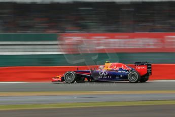 World © Octane Photographic Ltd. Saturday 5th July 2014. British GP, Silverstone, UK. - Formula 1 Qualifying Parc Ferme. Infiniti Red Bull Racing RB10 – Daniel Ricciardo. Digital Ref: 1020LB1D0096