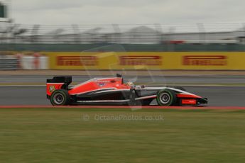 World © Octane Photographic Ltd. Saturday 5th July 2014. British GP, Silverstone, UK. - Formula 1 Qualifying. Marussia F1 Team MR03 - Jules Bianchi. Digital Ref: 1020LB1D2975