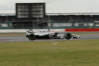 World © Octane Photographic Ltd. Saturday 5th July 2014. British GP, Silverstone, UK. - Formula 1 Qualifying. McLaren Mercedes MP4/29 - Jenson Button. Digital Ref: 1020LB1D3031