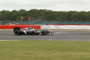 World © Octane Photographic Ltd. Saturday 5th July 2014. British GP, Silverstone, UK. - Formula 1 Qualifying. Sauber C33 – Adrian Sutil. Digital Ref: 1020LB1D3085
