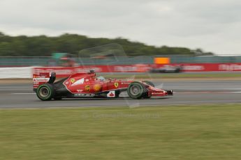 World © Octane Photographic Ltd. Saturday 5th July 2014. British GP, Silverstone, UK. - Formula 1 Qualifying. Scuderia Ferrari F14T - Fernando Alonso. Digital Ref: 1020LB1D3104